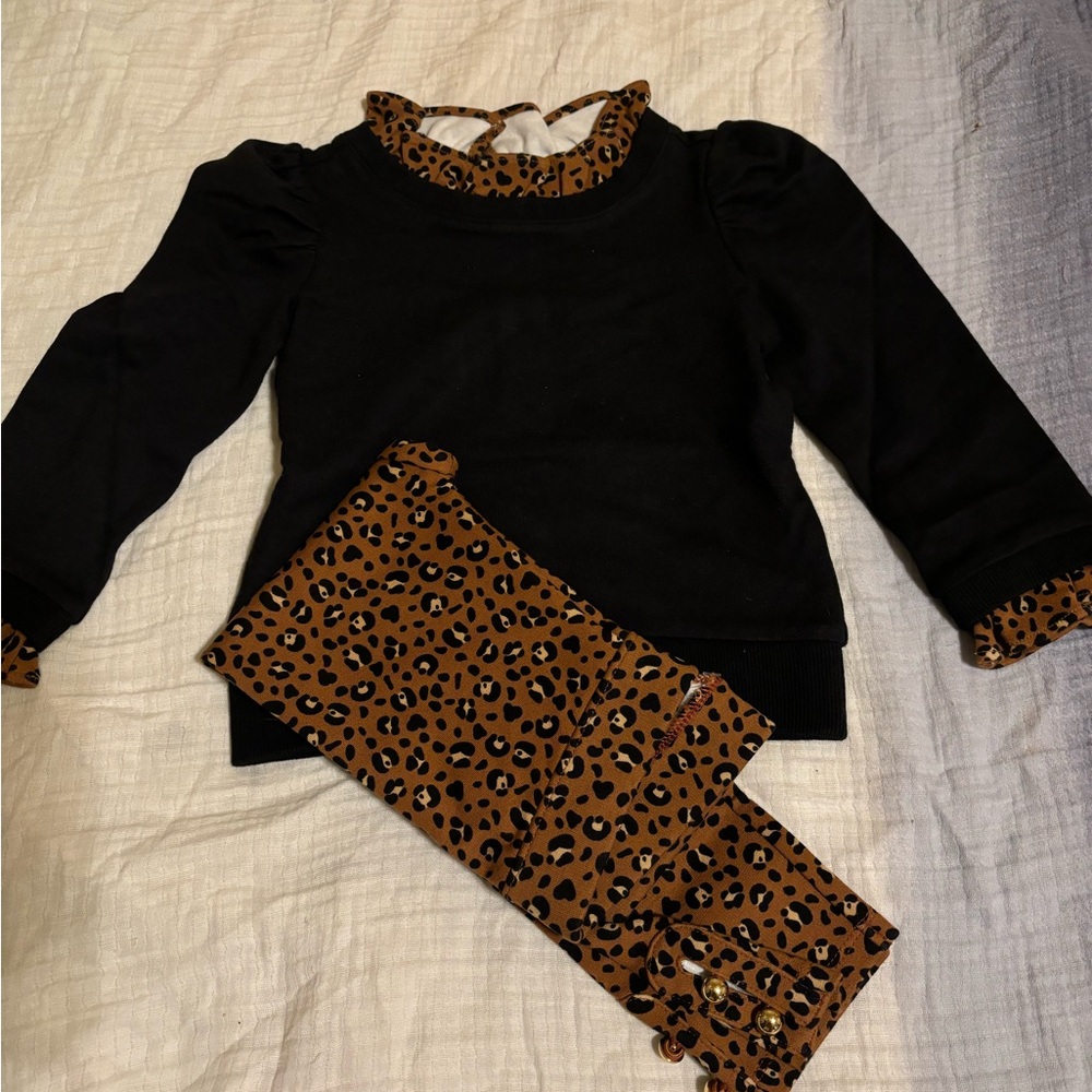 Janie and Jack matching top and bottom set